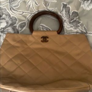 Chanel tote handbag